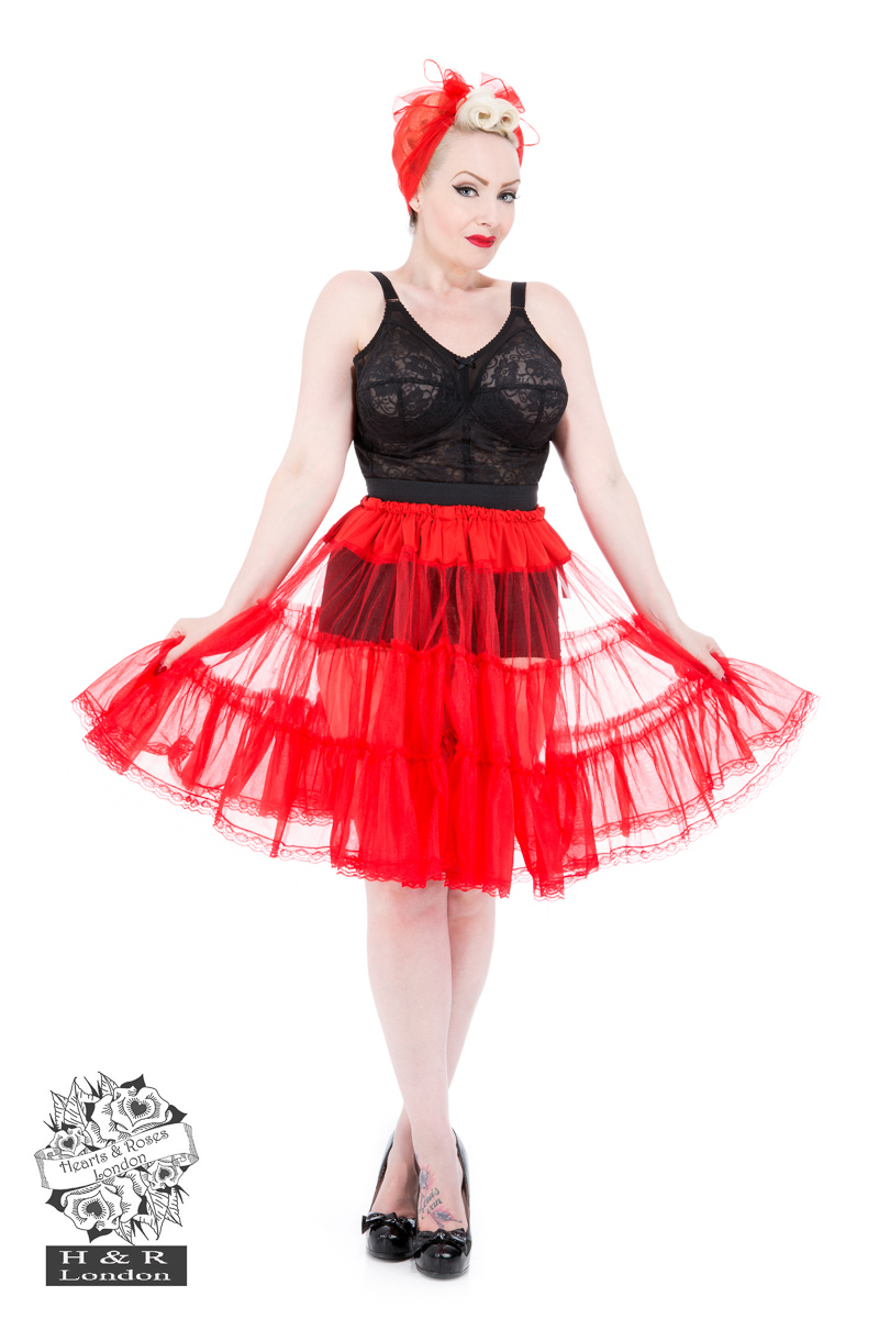Red 25'' Petticoat
